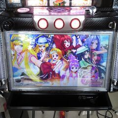 パチスロ実機 乙女マスターズ 空を翔る白き軌跡 コイン不用機 ドアキー・設定キー付 スロット クレカ決済可能│江別市のリサイクルショップドロップの画像
