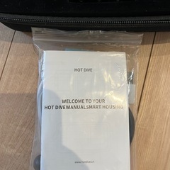 【美品】HOTDIVE スマホ用水中ハウジング ダイビングライト＆ダイコン機能付 iPhone/Android対応の画像