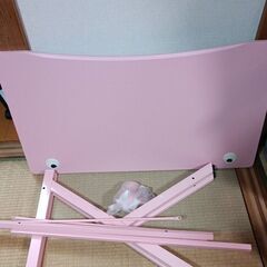 【未使用品】パソコンデスク かわいいピンク！