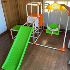 キッズパーク　ロングスロープ　ジャングルジム