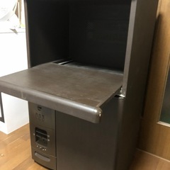 レンジ台　お米ストッカー付き　美品
の画像