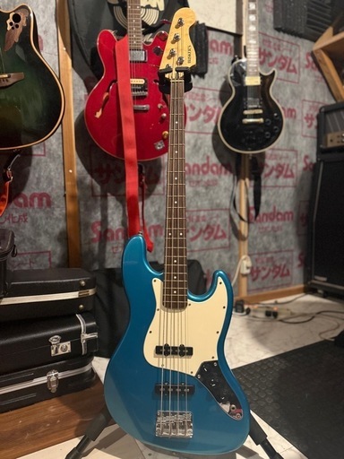 『美品』BUSKER’S エレキベース　ソフトケース付き バスカーズ BUSKERS エレキベースギター ソフトケース付き