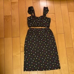 子ども夏服❗️女の子　セットアップ　ALGY 140cmの画像