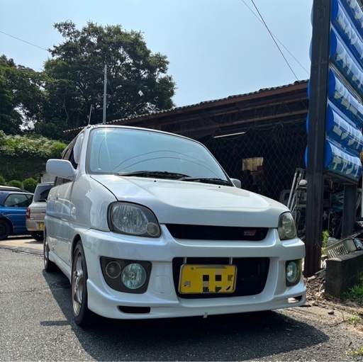 オーバーテック プレオRS用 車高調 ☆走行1万km程度☆ーカネー オーバー