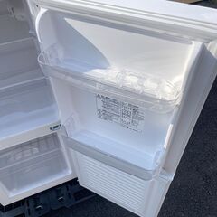 2024年製■ニトリ 冷蔵庫 106L NTR-106WH NITORI Nグラシア 2ドア冷凍冷蔵庫 一人暮らし 小型冷蔵庫の画像