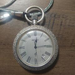 SEIKO懐中時計　silver刻印有り　不動の画像
