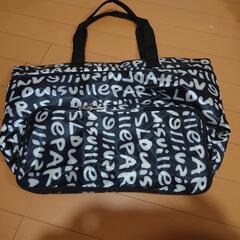 折りたたみ式コロ付き、バック。新品未使用。の画像