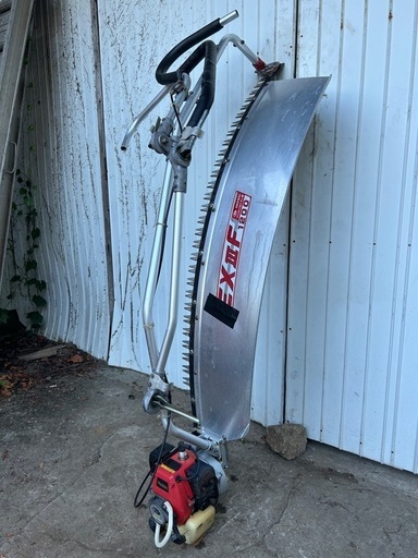 落合　茶刈機 茶摘機　剪枝機 EXIIIF 1200　茶畑　茶摘　茶園 バリカン 刈ならし機　2サイクル 宮崎 簡易始動動画あり