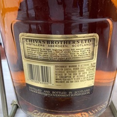【値下げしました】特大 CHIVAS REGAL シーバスリーガル 12年【希少当時物未開封】の画像