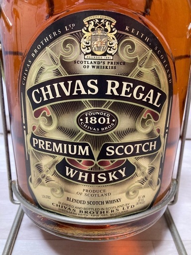 希少当時物】特大 CHIVAS REGAL シーバスリーガル【未開封】