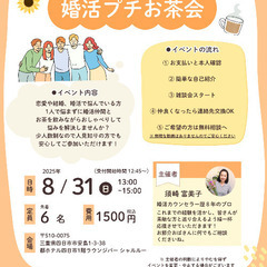 第3回婚活プチお茶会(ひまわり会)