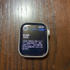 アップルウォッチ8 gps.セルラーモデル！41㎜！
