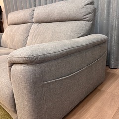 ニトリ 3人掛け布張りソファ LB07の画像