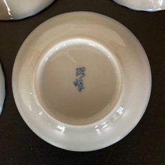 ✨ほぼ未使用✨ 【磁器製】 絵付け 小皿 5枚セットの画像