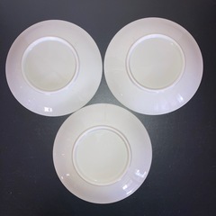 【磁器製】 🇯🇵和食器 絵柄プリント 中皿 3枚セットの画像