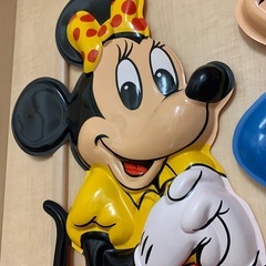 ディズニー　壁飾り　プラスチック　ブリスターの画像