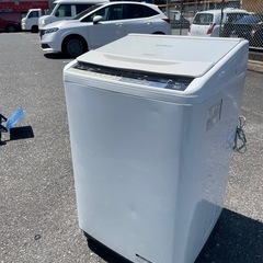 北九州市内配送無料　保証付き HITACHIビートウォッシュ 全自動洗濯機 9kg BW-V90AE4 の画像