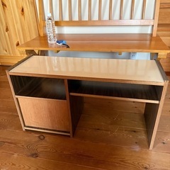 電話台 昭和レトロ 当時物 テーブル　レトロポップ　横型座卓　中古の画像