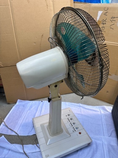 National ナショナル レトロ扇風機 F-C305A 稼働品 (ハルキ