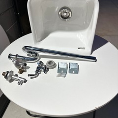 INAX S-17/BW1 小形多目的流し 排水付セットの画像