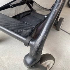 サイベックスベビーカー　トロピカルブルー　廃盤品　ワンタッチ折りたたみ可能　の画像