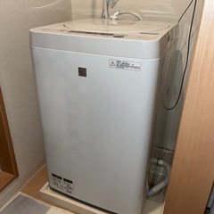 SHARP洗濯機の画像