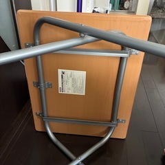ニトリ  折りたたみコンパクトデスクの画像