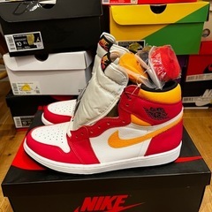 【AIR JORDAN 1 RETRO HIGH OG “Light Fusion Red”】28cm（US10）の画像