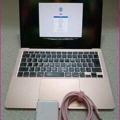 MacBook Air (M1, 2020)アダプタ&新品ケーブ...