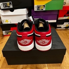 【AIR JORDAN 1 LOW “BRED TOE”】28cm（US10）の画像