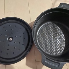 無水調理鍋　ベルフィーナ 3.2L レッド Bellfina  の画像