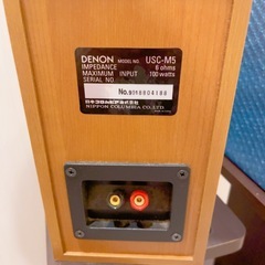 DENONリアスピーカーセットの画像