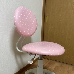 KOIZUMI　子ども用椅子 　回転ラブリーチェア　デスクチェア　学習椅子の画像