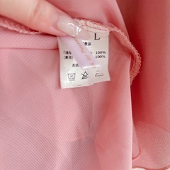 シフォン トップス Lサイズの画像