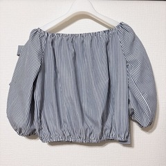 ピンクミックスオフショルダーの画像