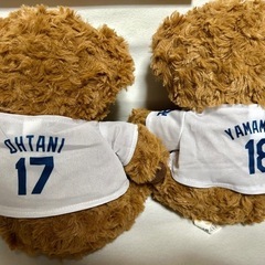ドジャース公式ぬいぐるみ 大谷翔平 山本由伸の画像