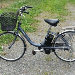 まったく乗っていません　パナソニック電動アシスト自転車