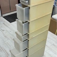 7段収納ケース　差し上げ ます　横17cm縦45cm高さ140cmの画像