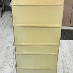 7段収納ケース　差し上げ ます　横17cm縦45cm高さ140cmの画像