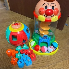 アンパンマン　おもちゃ　2点