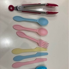 スプーン・フォーク・ナイフ・トングの画像