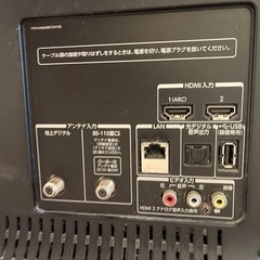 ジャンク品テレビの画像