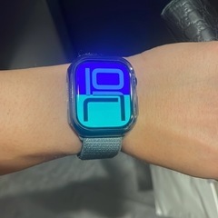 最終値下げ★試着のみ★ アップルウォッチ Series10 (GPSモデル) 42mm ジェットブラック+純正バンド2本+ケース　の画像