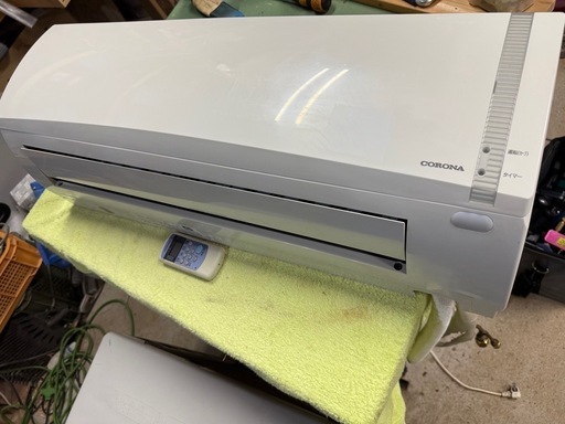 コロナ　ルームエアコン　2018年製　6畳用　室内機分解クリーニング済み