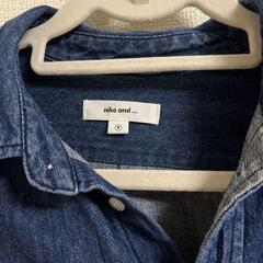 Niko and… ニコアンド ロングシャツワンピースの画像