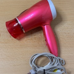 コイズミヘアドライヤー ピンク 中古品