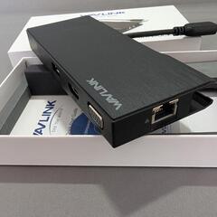 WAVLINK USB3.0フルHDミニドッキングステーションの画像