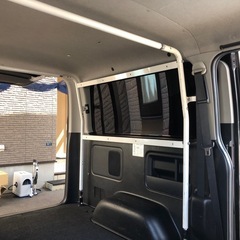 ハイエース200系 荷物室 荷台 棚　フレームの画像