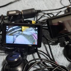 値下げドライブレコーダー 2セットの画像