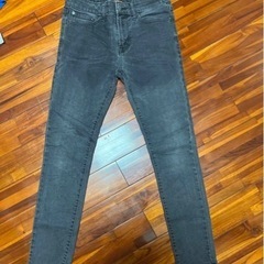 American Eagle スキニーデニム グレー　ジーパン